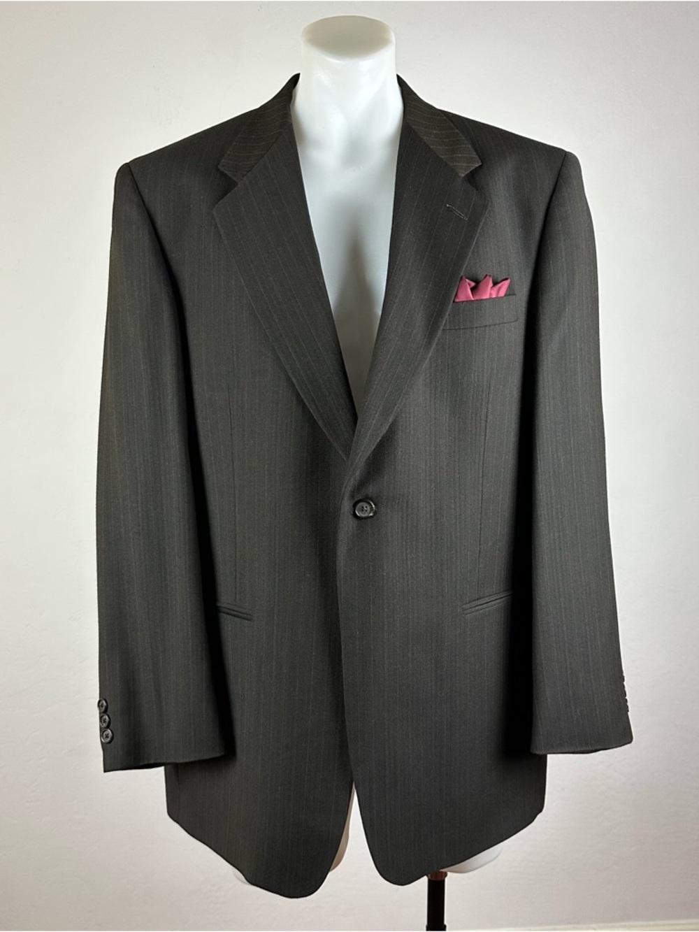 Givenchy Virgin Wool Pinstripe Sport Jacket